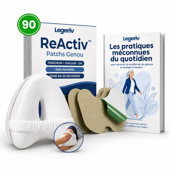 Pack Prévoyance : 90 Patchs + Coussin Nuit + Ebook Confort Articulaire