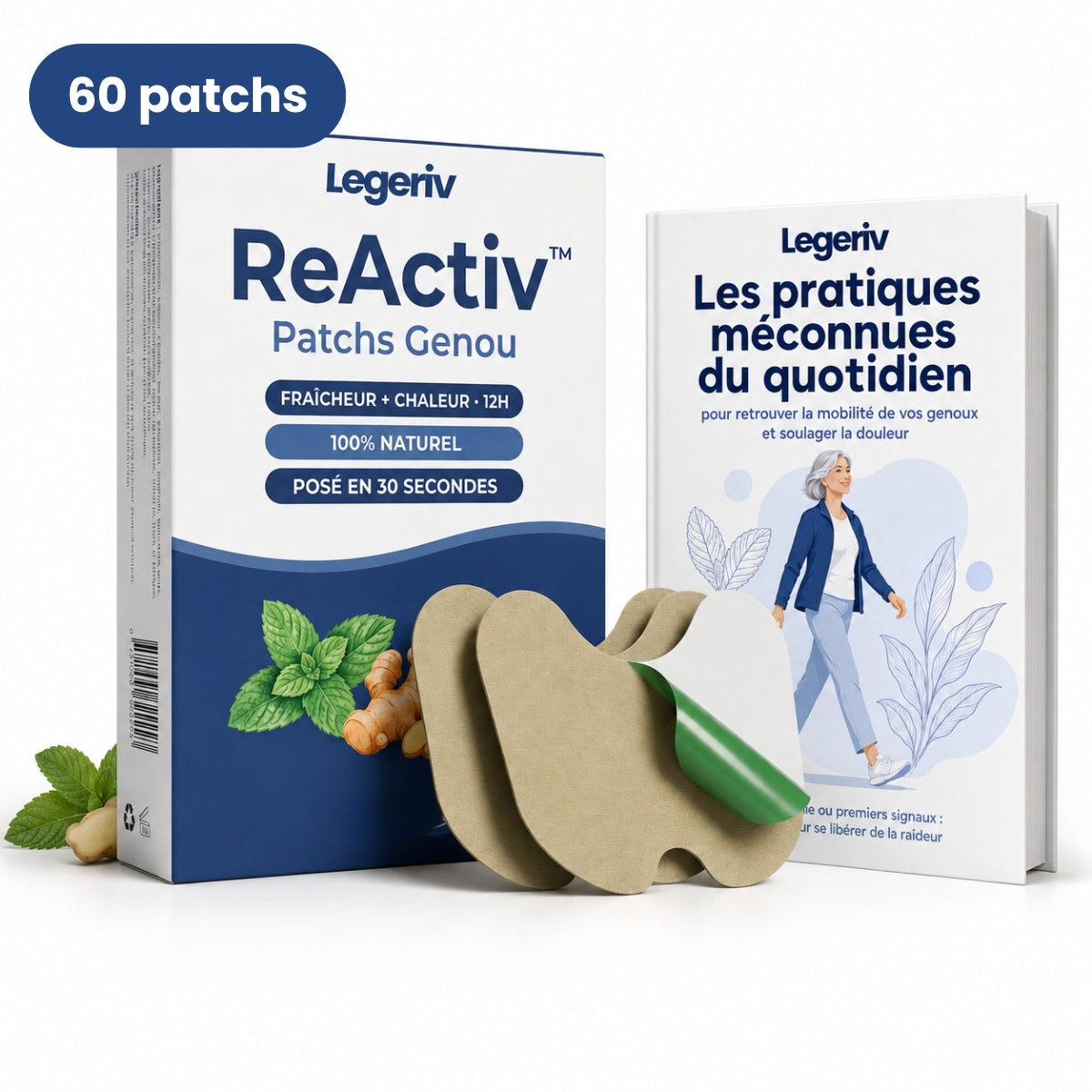 Pack ReActiv 60 patchs