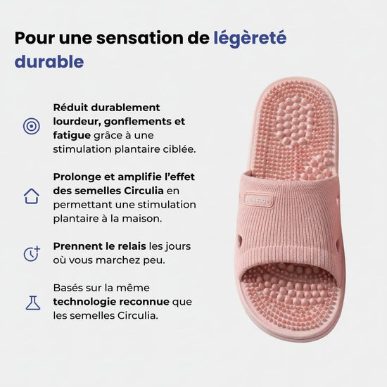 Chaussons CIRCULIA™ - Stimulation à la maison