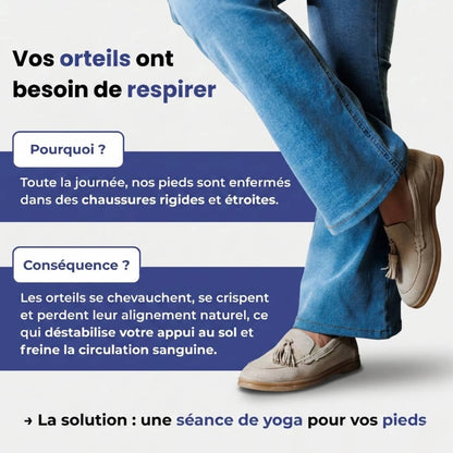 Écarteurs d'Orteils - Détente du pied